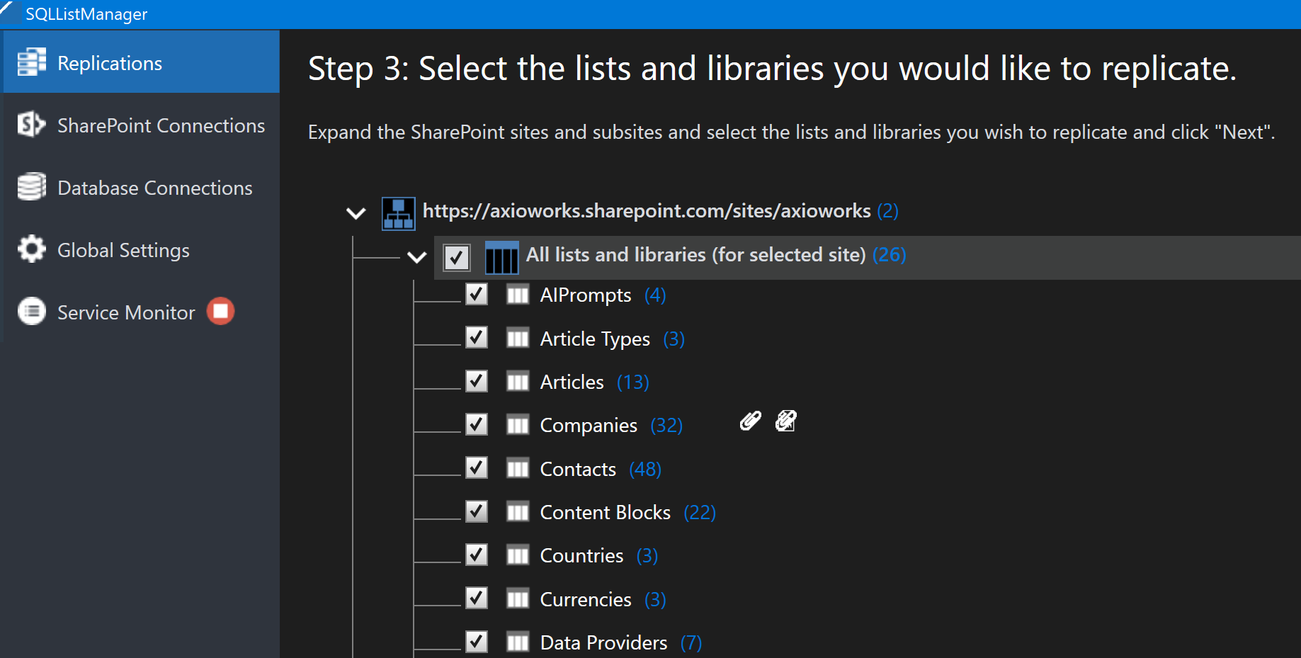 AxioWorks SQList Standard - Image 3